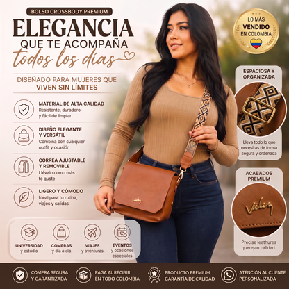 Bolso Carriel Vélez Premium